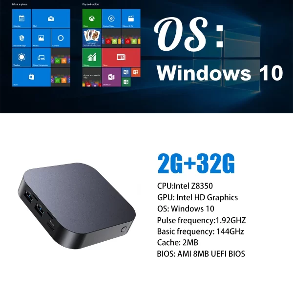 X5-X8350 Mini PC