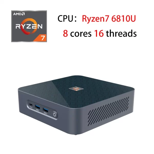 Ryzen7 6810U Mini PC